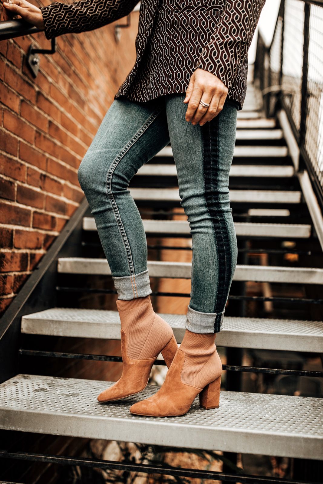 How To Wear Sock Booties & Fall Outfits