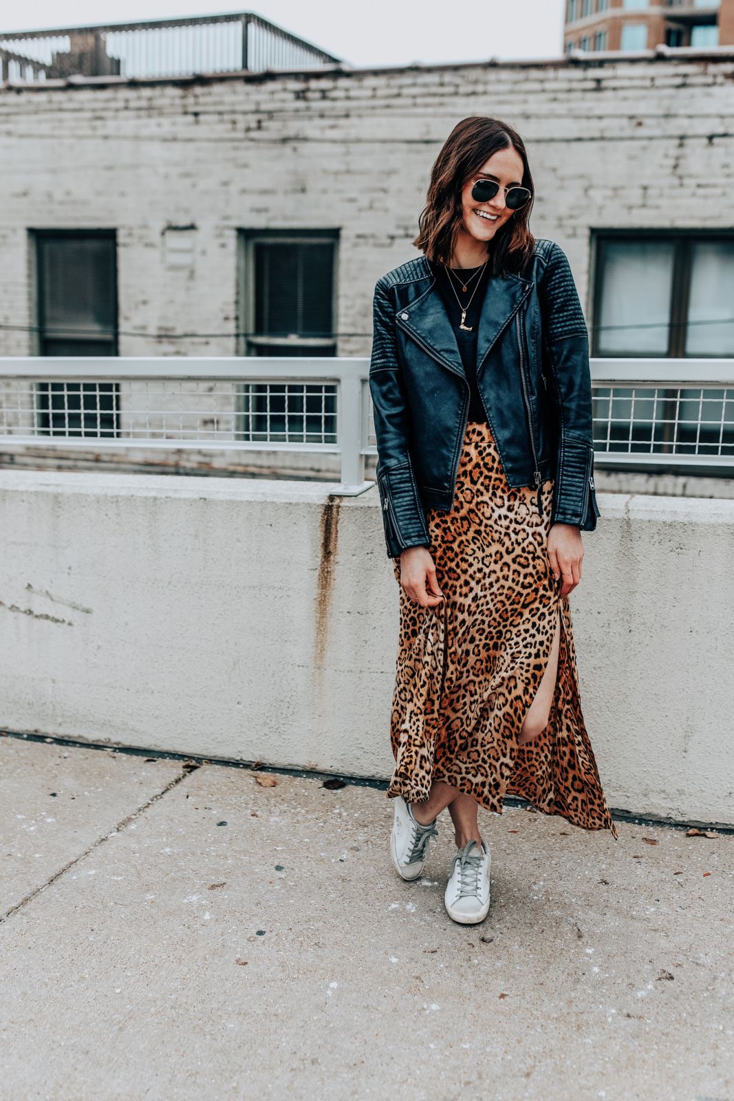How To Wear One Leopard Print Skirt 3 Ways | Oh Darling Blog