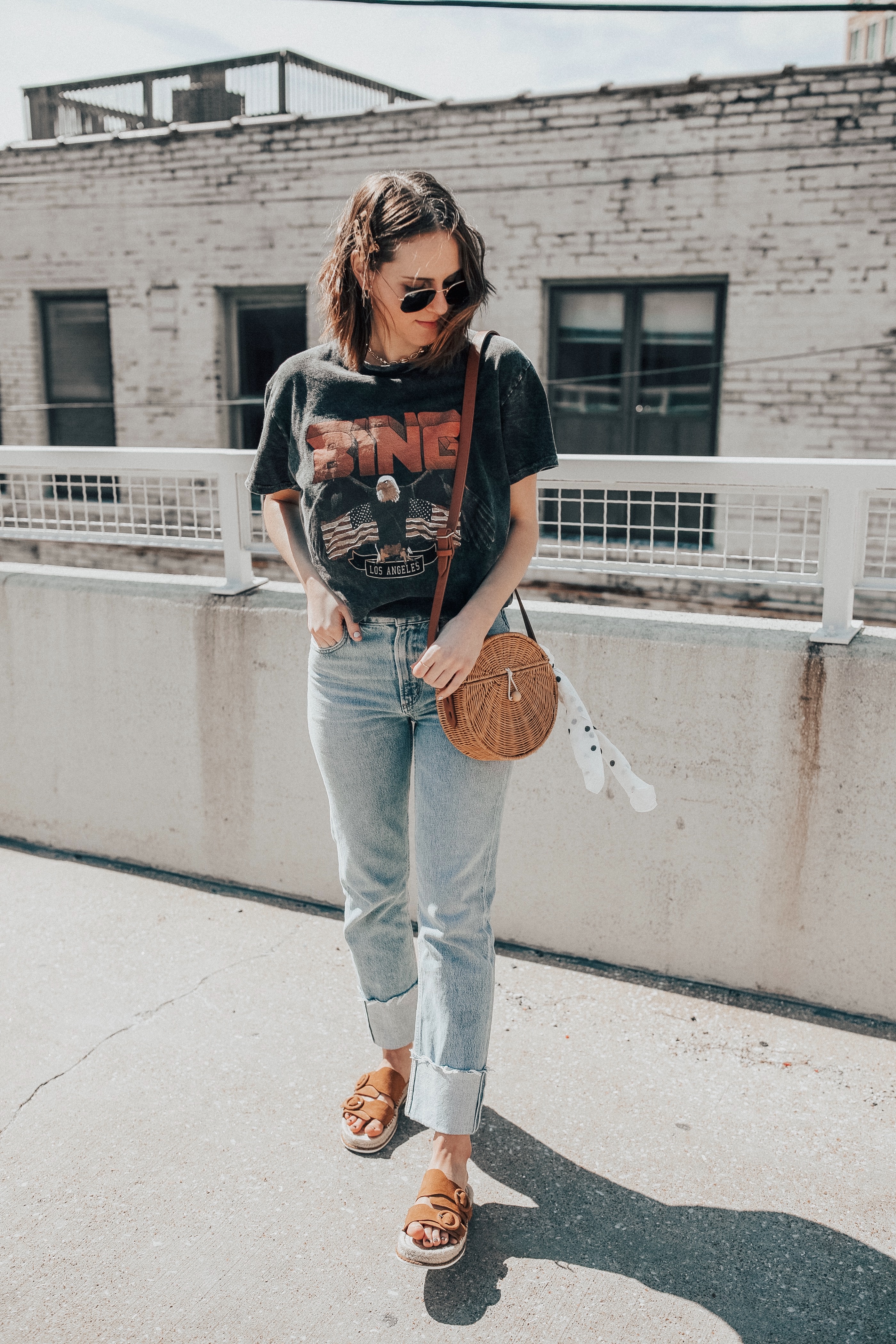 vintage tee outfit