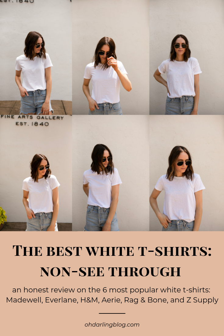 serviet elektropositive Marvel The 6 Best White T-Shirts: Non-See Through | Oh Darling Blog